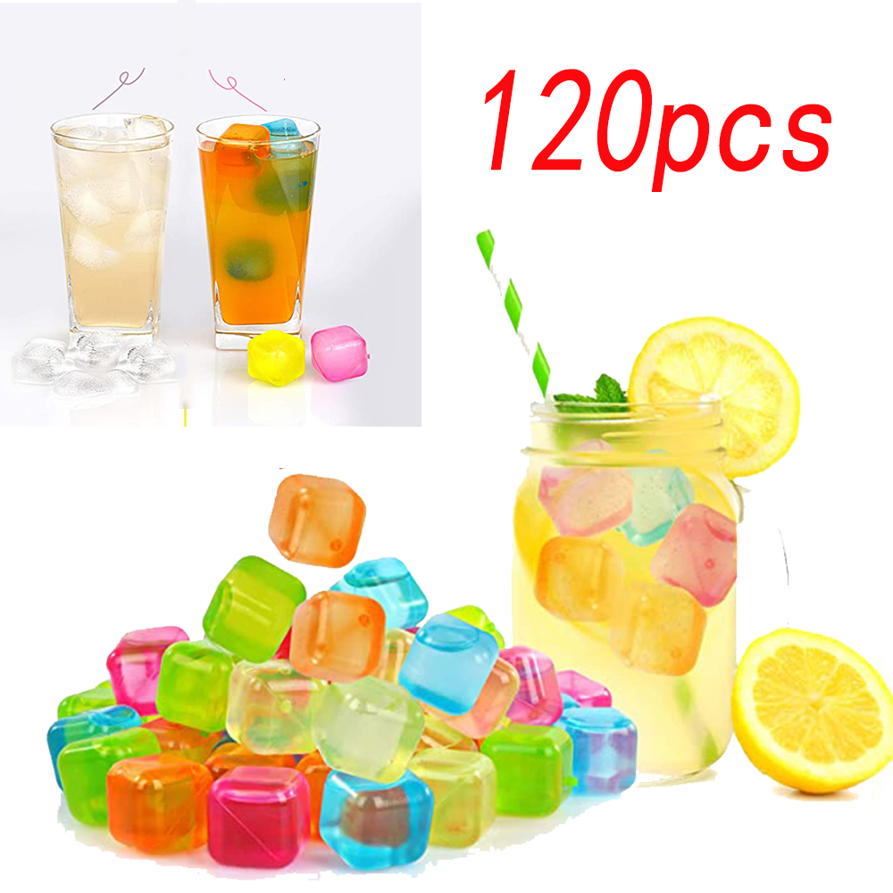 ICE CUBES REUSABLE ICE CUBES QUICK FREEZING MULTI COLOUR ICE CUBES REUSABLE ICE CUBES QUICK FREEZING MULTI COLOUR